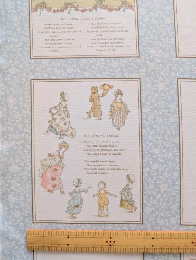 画像3: ケイト・グリーナウェイ パネル生地 約110×60cm