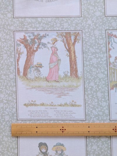 画像3: ケイト・グリーナウェイ パネル生地 約110×60cm