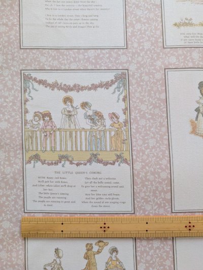 画像3: ケイト・グリーナウェイ パネル生地 約110×60cm