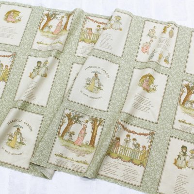 画像1: ケイト・グリーナウェイ パネル生地 約110×60cm