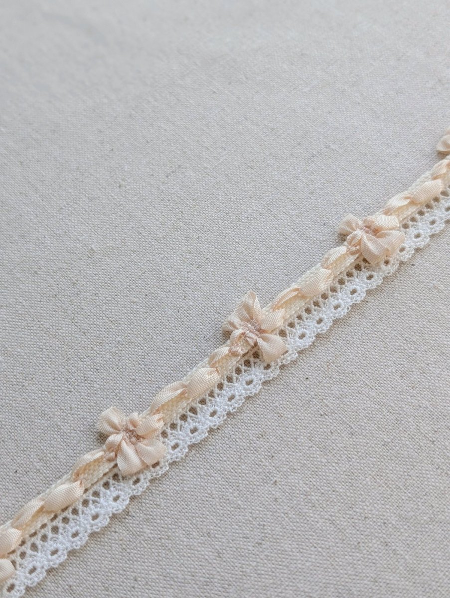 画像4: はじめての手芸セット 〜リネンとレース5種・リボン2種の小さなお試しセット〜 (4)