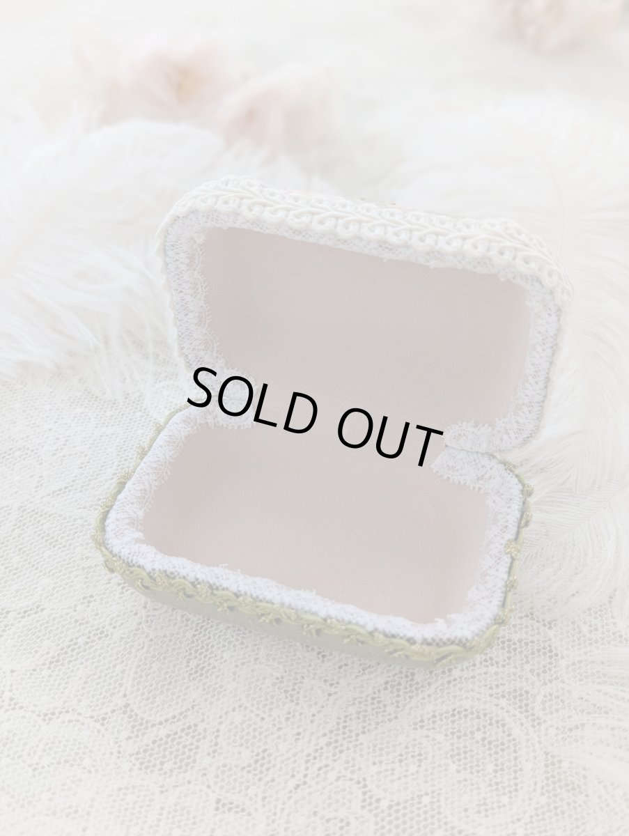 画像6: 手のひらに収まる小さなアクセサリーケースです〜グリーン〜【完成品】 (6)