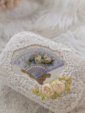 画像2: 手のひらに収まる小さなアクセサリーケースです〜扇子〜【完成品】 (2)