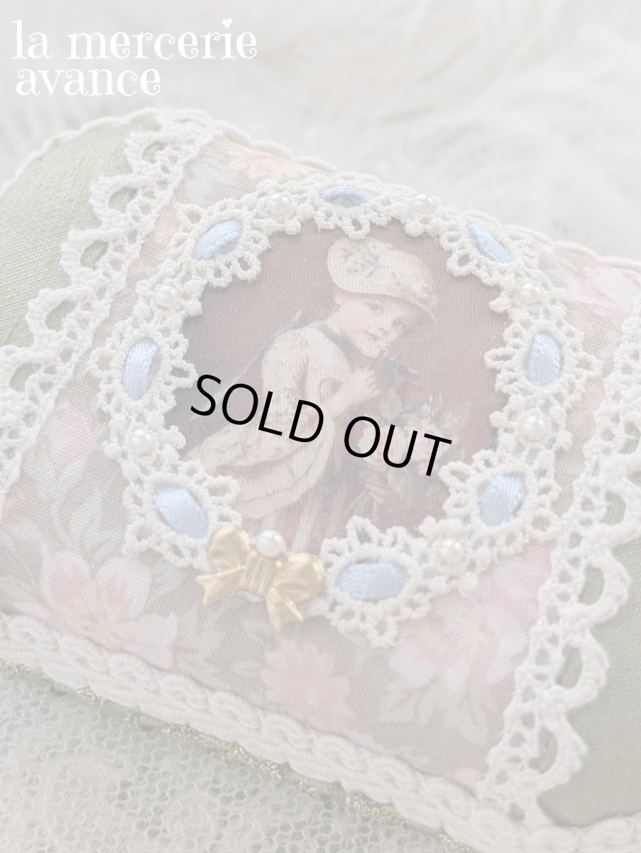 画像3: 手のひらに収まる小さなアクセサリーケースです〜グリーン〜【完成品】 (3)