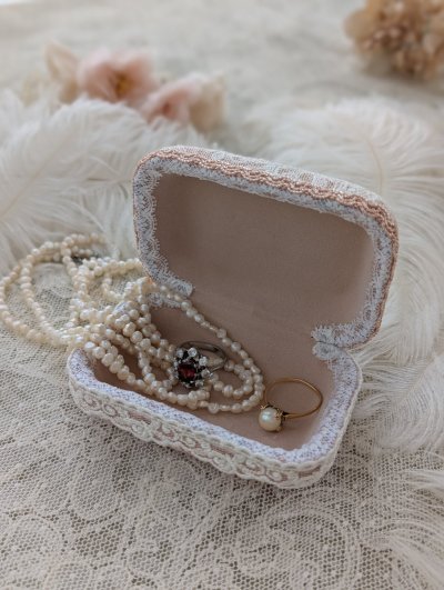 画像3: 手のひらに収まる小さなアクセサリーケースです〜扇子〜【完成品】