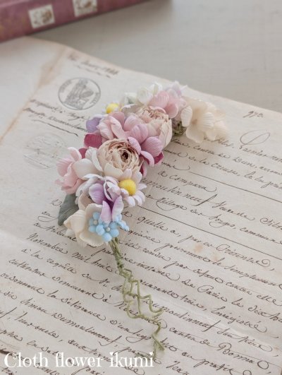 画像3: クレッセントリースの布花