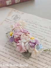 画像2: クレッセントリースの布花 (2)