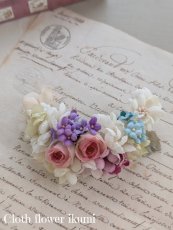 画像3: クレッセントリースの布花 (3)