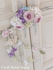 画像2: ガーランドの布花（3本セット） (2)