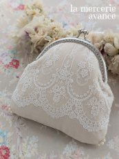 画像4: 【キット】バラトレースの口金ポーチ (4)