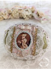 画像2: 【キット】クラシカルレディのファスナーポーチ (2)