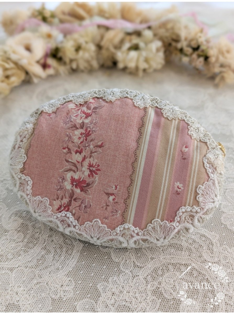 画像4: 【キット】クラシカルレディのファスナーポーチ (4)