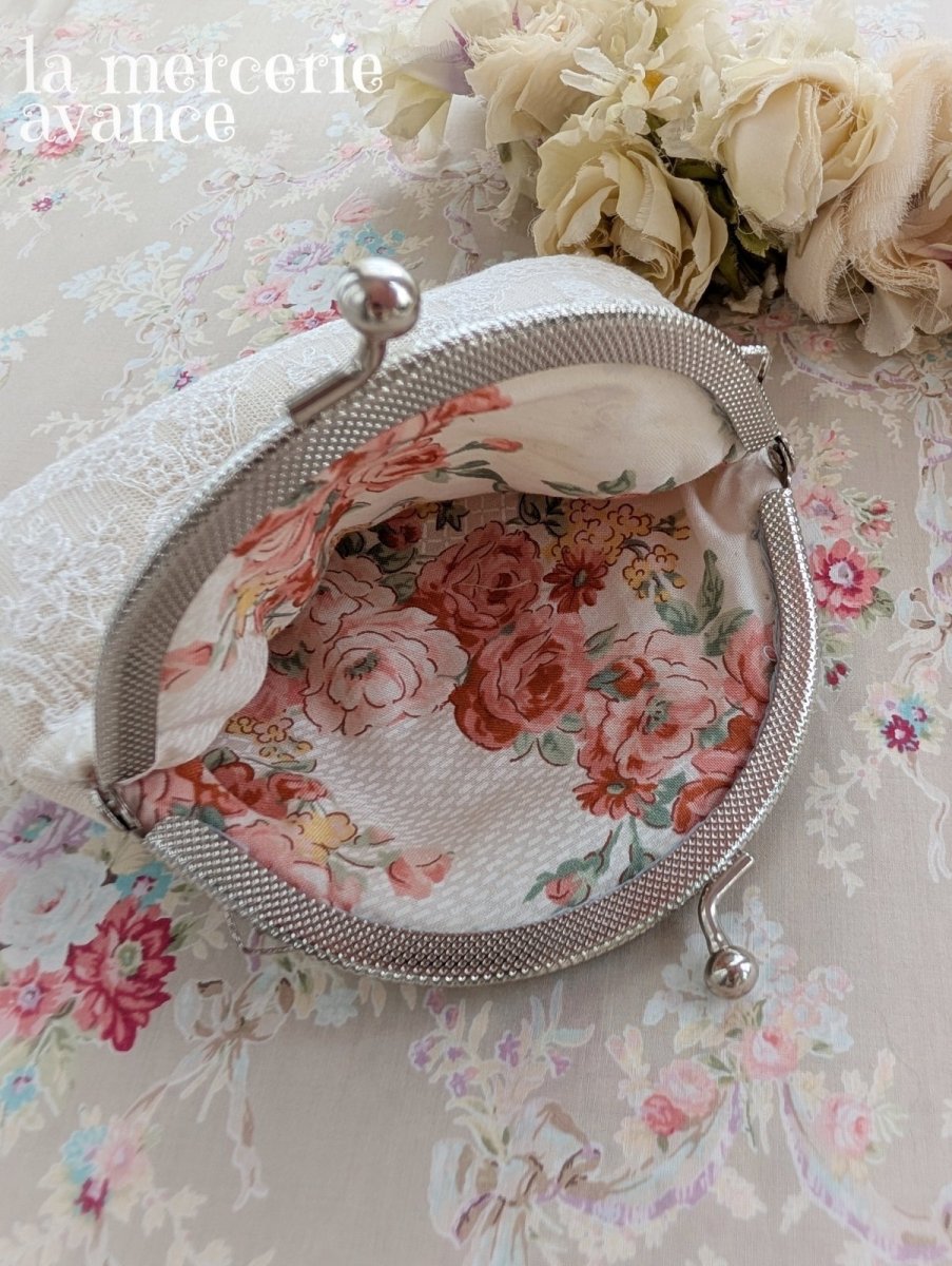 画像3: 【キット】バラトレースの口金ポーチ (3)