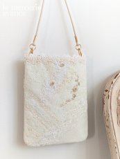 画像5: 【完成品】クラシカル・レースの2WAYバッグ(akiko) (5)
