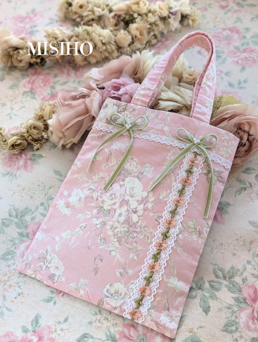 画像1: 程よい大きさのバッグ完成品（MISIHO)  (1)