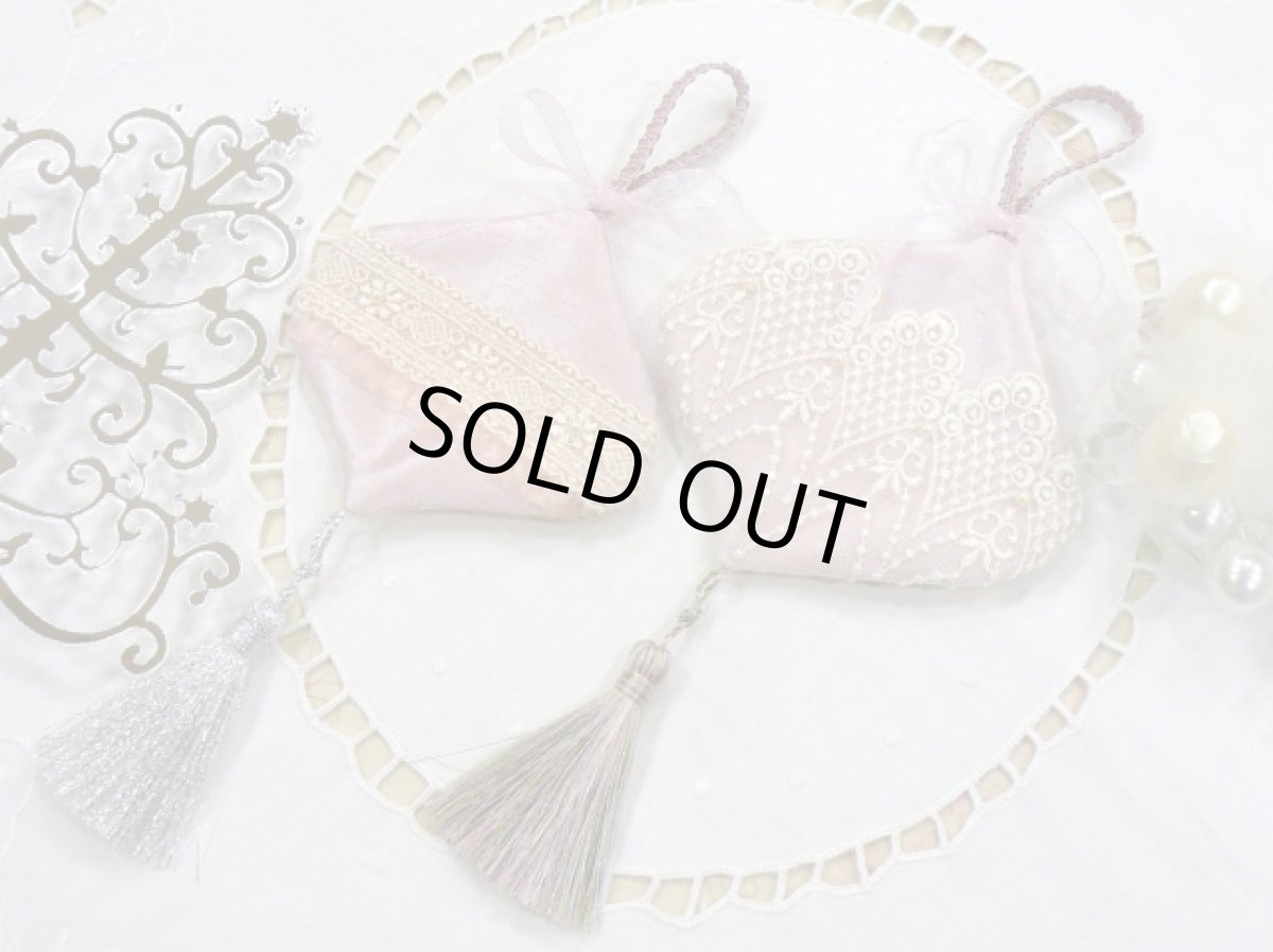 画像1: ピンクのオーナメントのキット (1)