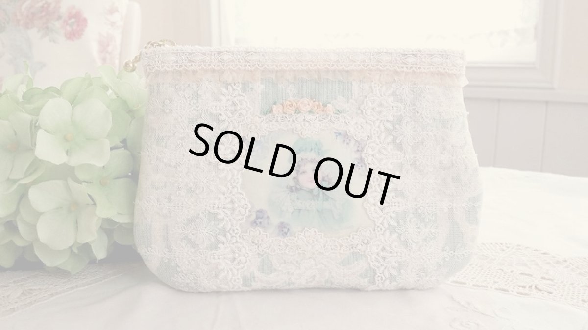 画像1: スミレの少女のポーチのキット (1)