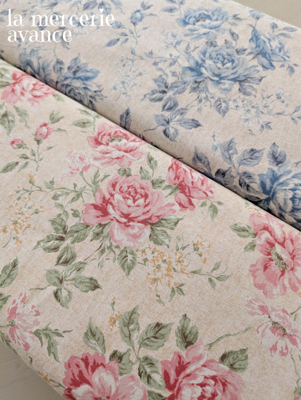 リネン系生地入荷です